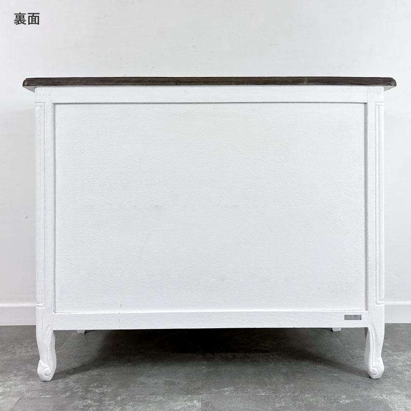 引出しチェスト3段 BLANC PEINTURE 3ドロワー サイドボード フレンチ