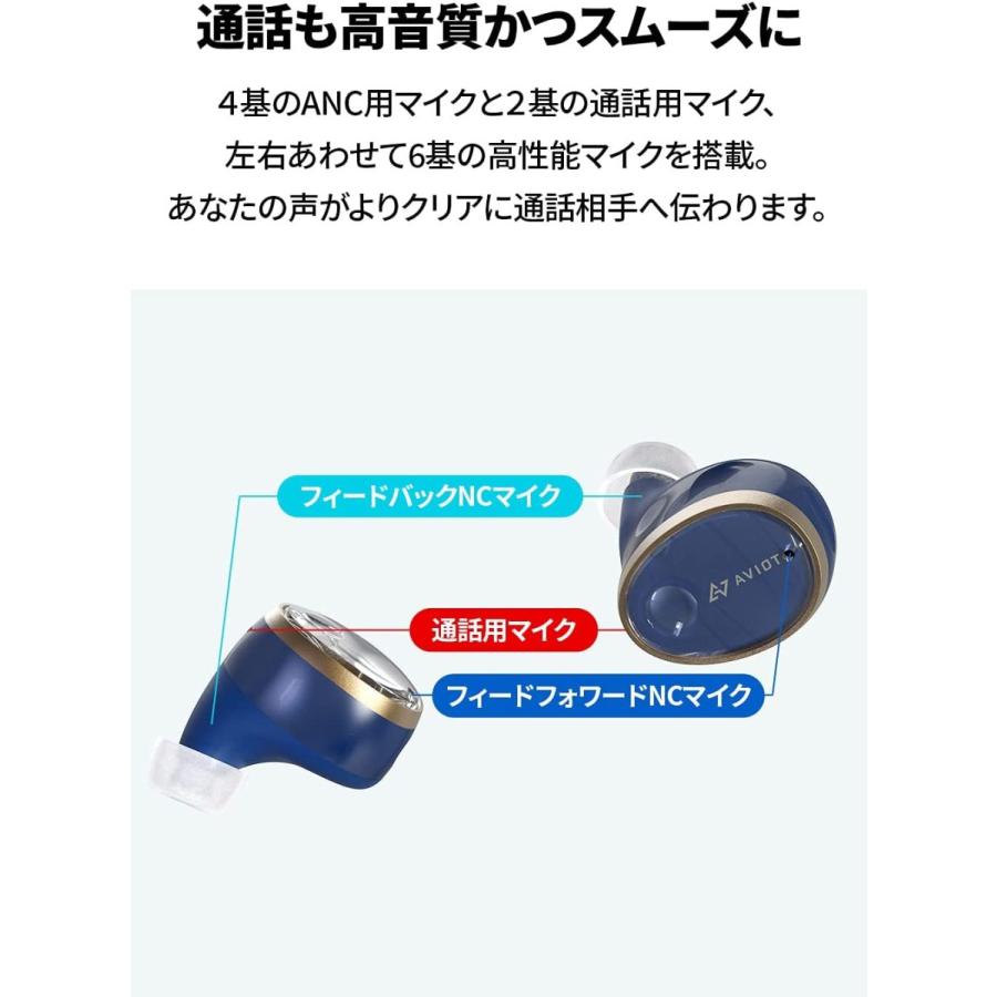 Aviot アビオット 公式 メーカー保証 Te D01t ワイヤレスイヤホン ハイブリッドノイズキャンセリング Anc イヤホン単体18時間連続再生 レビュー特典 Te D01t Aviot公式ストア 通販 Yahoo ショッピング