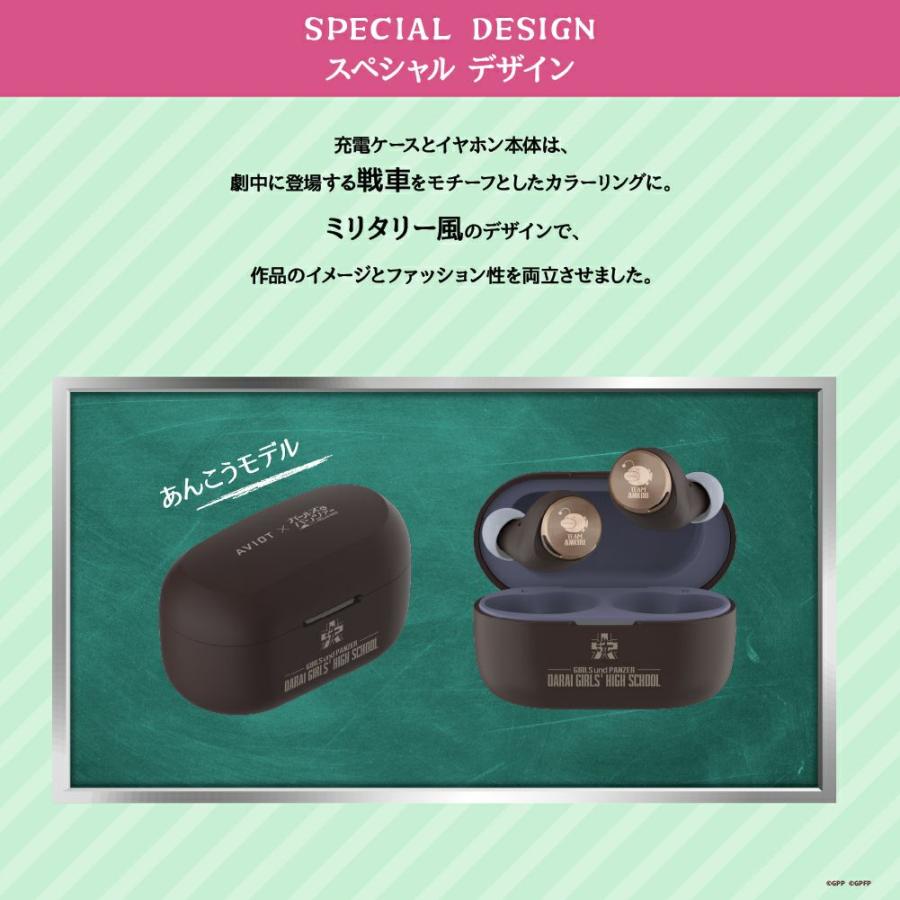 AVIOT TE-D01v-GP ガールズ&パンツァー コラボ ワイヤレス AVIOT TE-D01v-GP ガールズ&パンツァー コラボ ワイヤレス