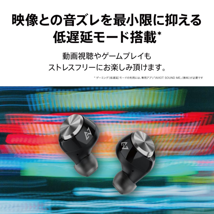 アビオット AVIOT ワイヤレスイヤホン TE-D01V ネイビー AVIOT TE-D01v