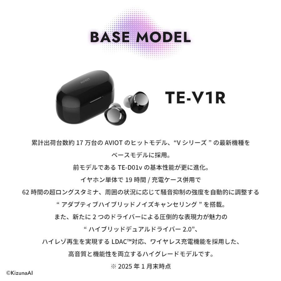 AVIOT AVIOT TE-V1R-KZN KizunaAI キズナアイ コラボ ワイヤレス