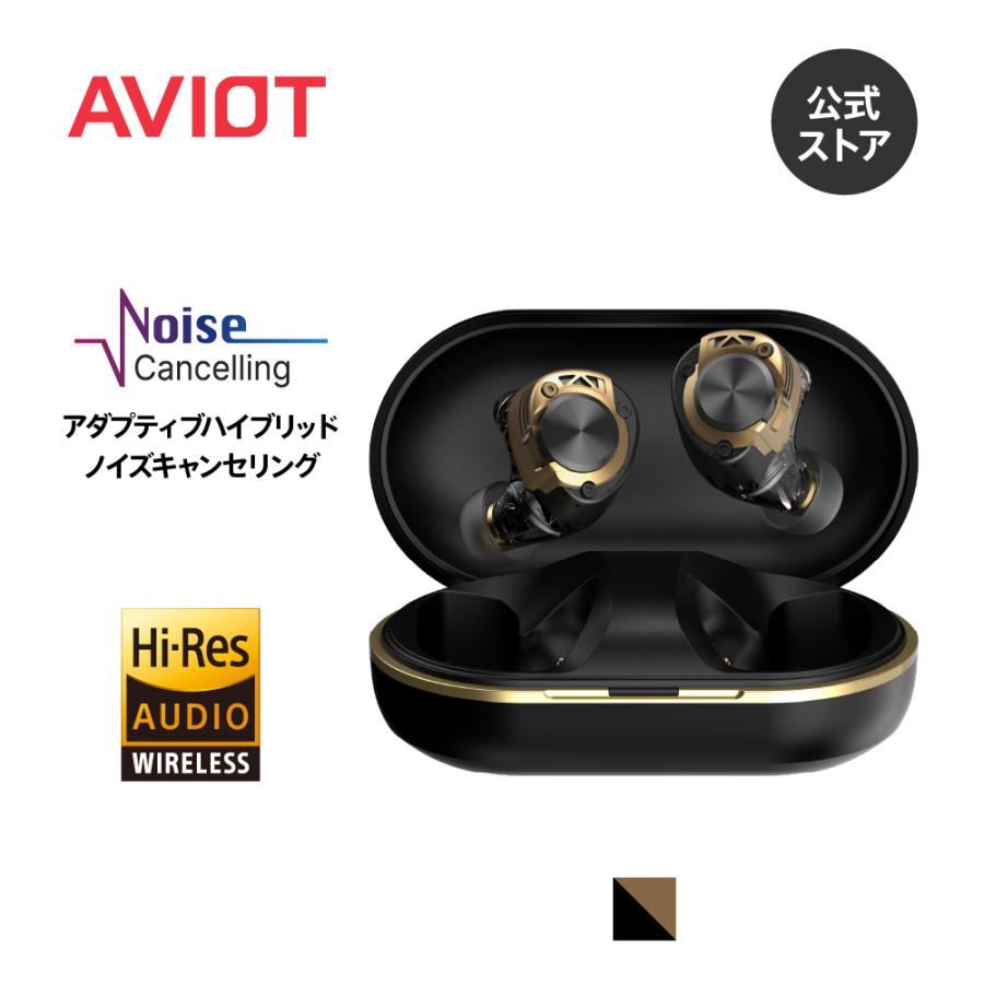AVIOT AVIOT TE-W2-PNK ピヤホン アダプティブハイブリッドノイズ