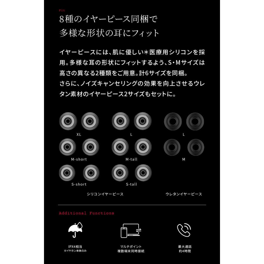 AVIOT TE-ZX1 ノイズキャンセリング ワイヤレスイヤホン AVIOT TE-ZX1 ノイズキャンセリング ワイヤレスイヤホン