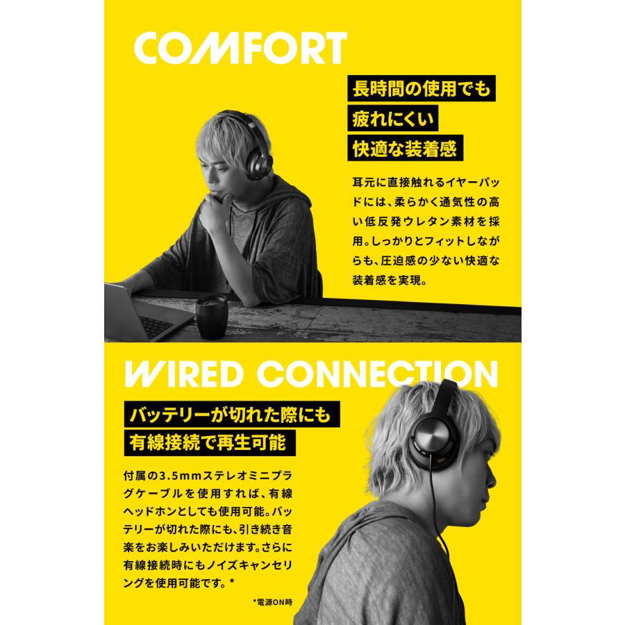 AVIOT WA-V1-PNK アダプティブハイブリッドノイズキャンセリング