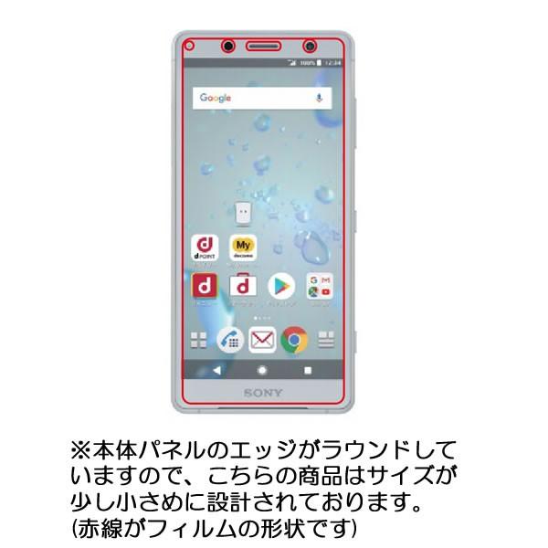 Xperia XZ2 Compact SO-05K docomo 用 アンチグレア・ブルーライトカットタイプ液晶保護フィルム｜mobilewin｜02