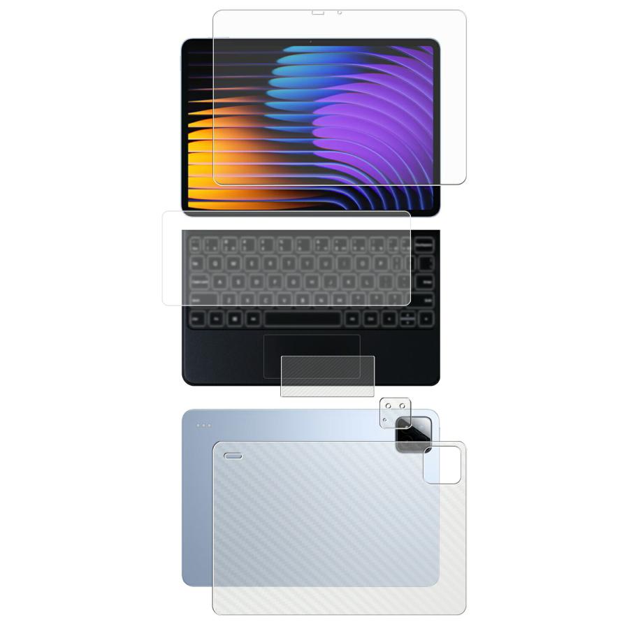 Xiaomi Pad 7➕キーボード付き➕保護フィルム付き今年の6月中旬購入 4点セット(画面+背面+タッチパッド+キーボードカバー) Xiaomi Pad 7