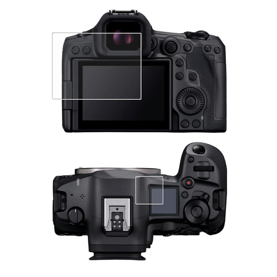 Canon EOS R5 Mark II 用 高硬度9Hブルーライトカット 液晶保護 