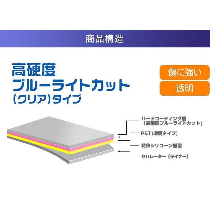 プライベート・ビエラ UN-10CN10 2020年モデル 10v型 用 10 高硬度ブルーライトカット 液晶保護フィルム ポスト投函は送料無料｜mobilewin｜02