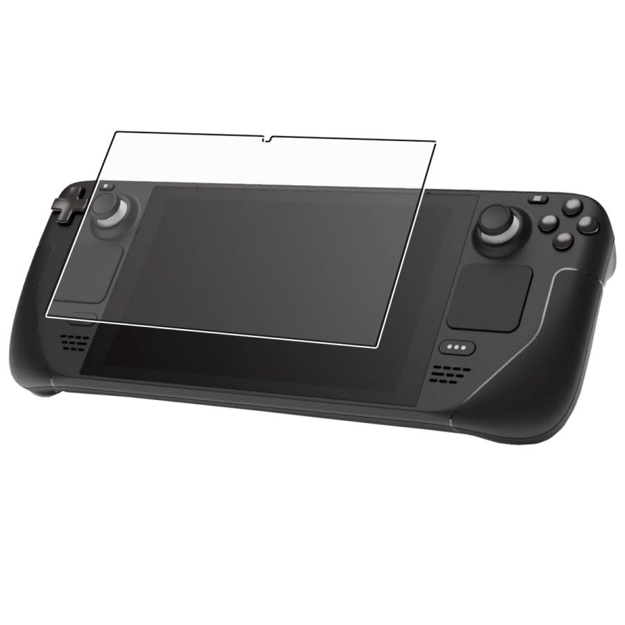 2枚セット Steam Deck 用 反射防止 ノンフィラータイプ 液晶保護