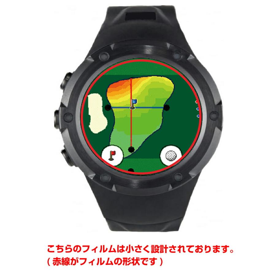 2枚セット Shot Navi Evolve PRO Touch 用 安心の5大機能 衝撃吸収