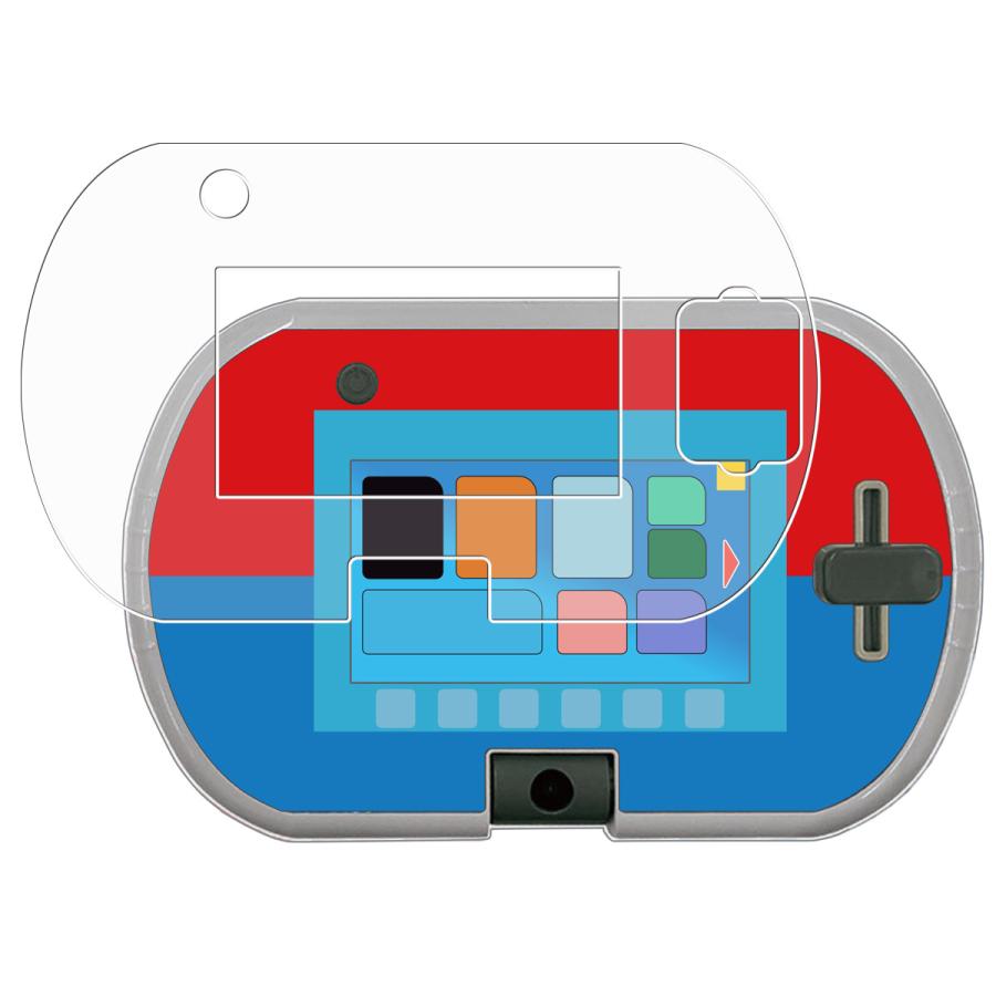 あそび・まなびをアクティブに！トミカ・プラレールパッド 外側パネル 用 7 用 AR/マット ハイブリッド 高機能 反射低減 液晶 保護フィルム | 