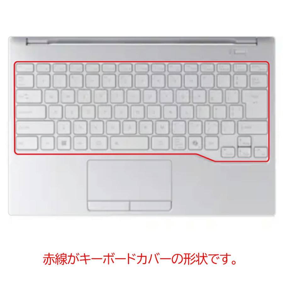 Fujitsu FMV Note U 2026/25年モデル 用 N30 キーボードカバー 保護