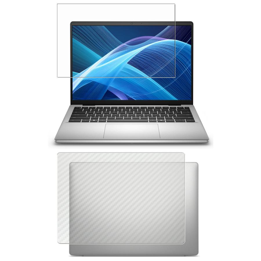 2枚組(画面+天板) Dell 14 DC14255 2025年モデル 用 N35 抗菌タイプ