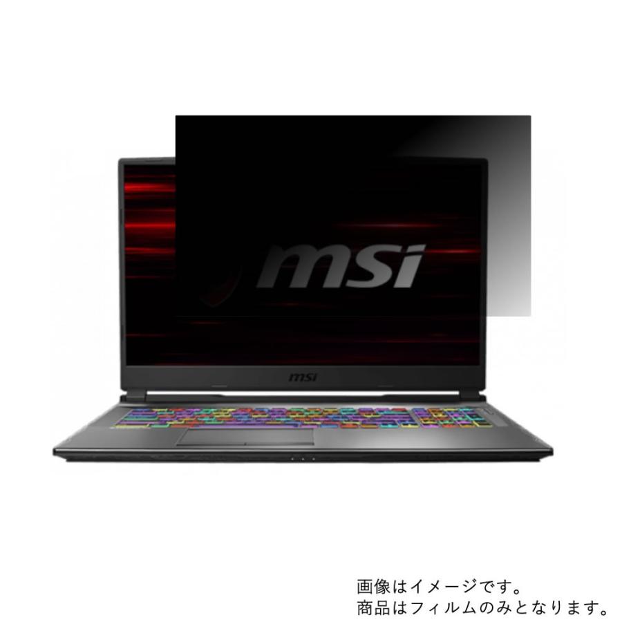 2枚セット GP75 Leopard GP75-9SE-448JP 2019年5月モデル 用 N40L 4wayのぞき見防止 画面に貼る液晶保護フィルム