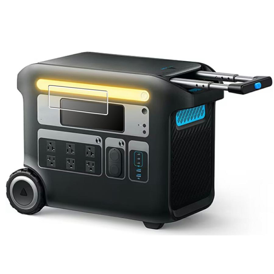 Anker 767 Portable Power Station 用 高硬度9H アンチグレアタイプ 