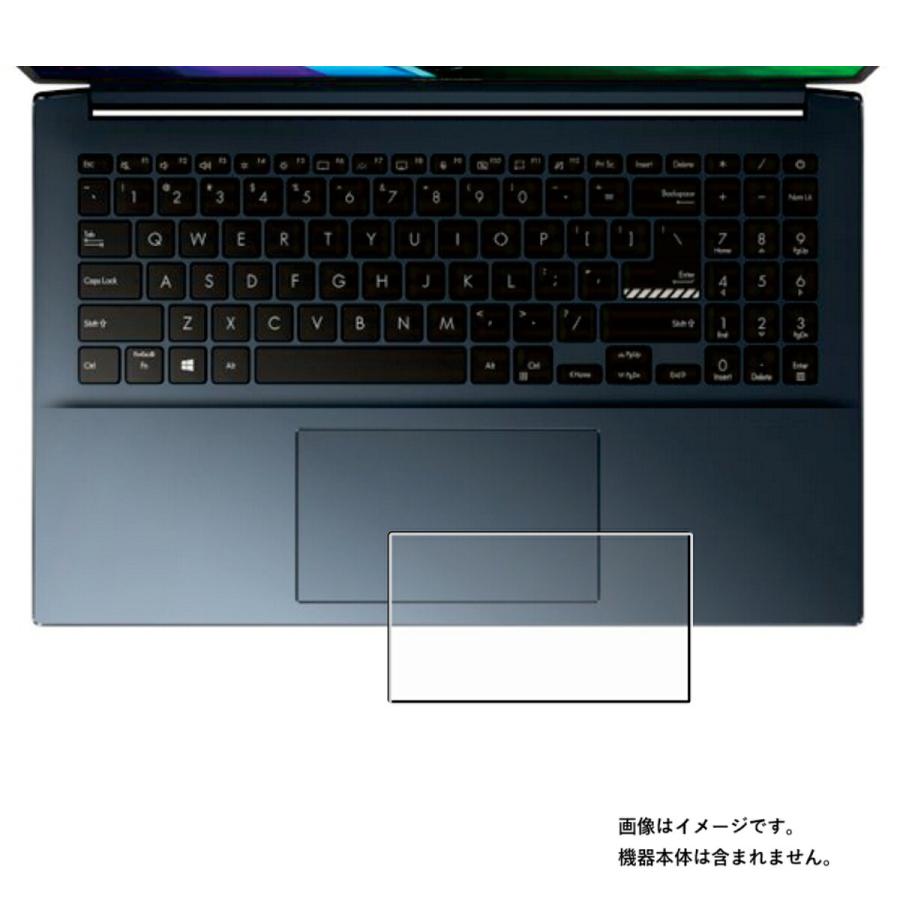 ASUS Vivobook Pro 15 OLED M3500QA M3500QC 2021年モデル 用 高硬度9H タッチパッド専用 保護フィルム ポスト投函は送料無料｜mobilewin