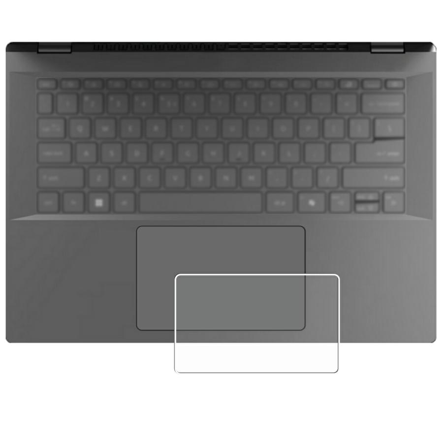 Acer Swift 14 AI Copilot+ PC 2024年モデル 用 抗菌 抗ウイルス 防指紋 タッチパッド専用保護フィルム ポスト投函は送料無料 | 