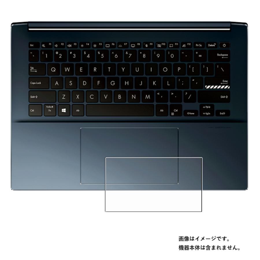 2枚セット ASUS Vivobook Pro 14 OLED M3401A 2021年12月モデル 用 防指紋光沢 タッチパッド専用 保護フィルム ポスト投函は送料無料｜mobilewin