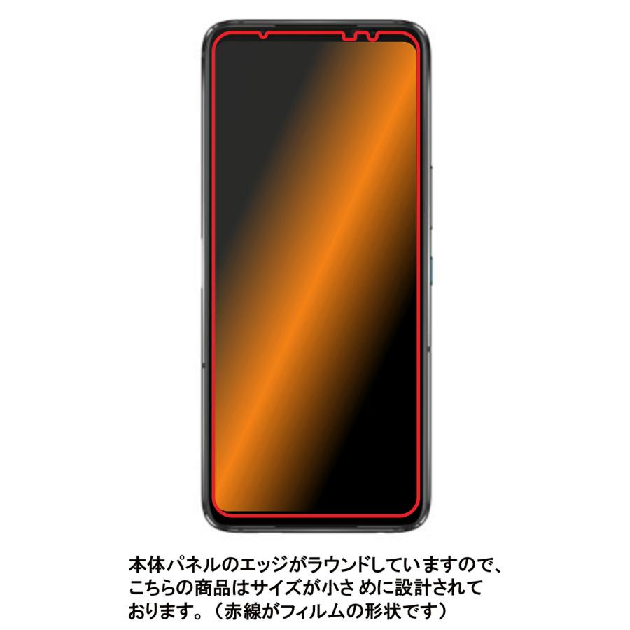 ASUS ROG Phone 7 / ROG Phone 7 Ultimate 用 高硬度9Hアンチグレアタイプ 液晶保護フィルム ポスト投函は送料無料｜mobilewin｜02