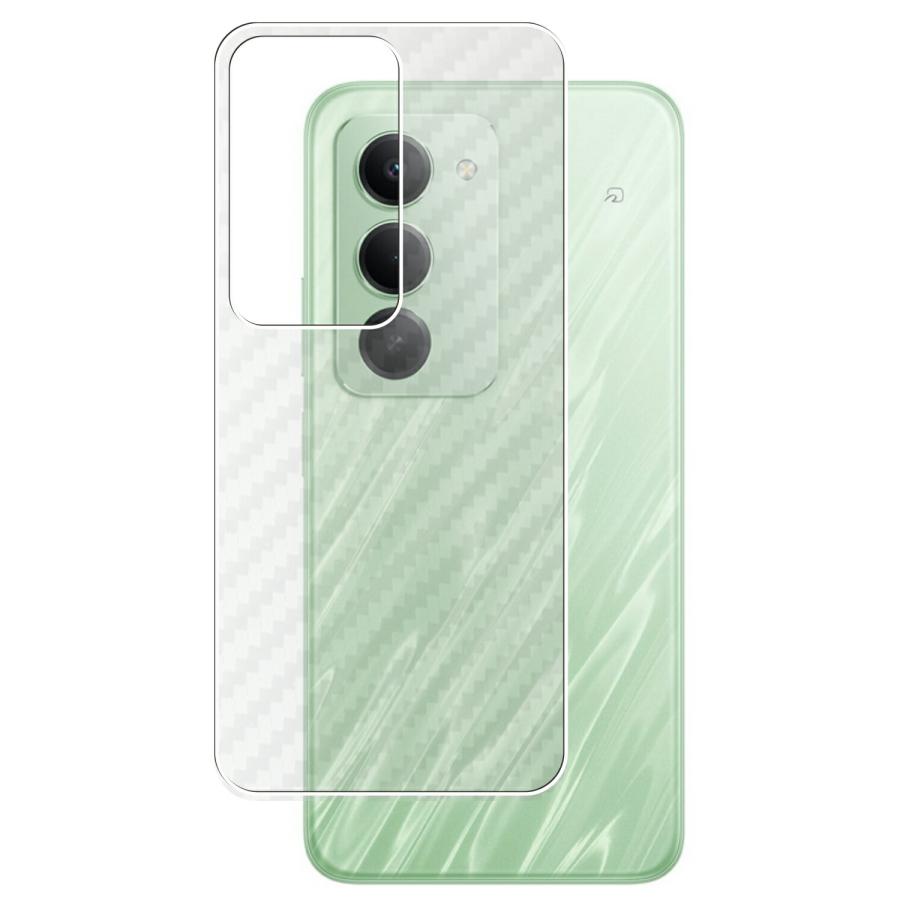 Xiaomi REDMI 15 5G 用 カーボン調 背面保護フィルム ポスト投函は送料