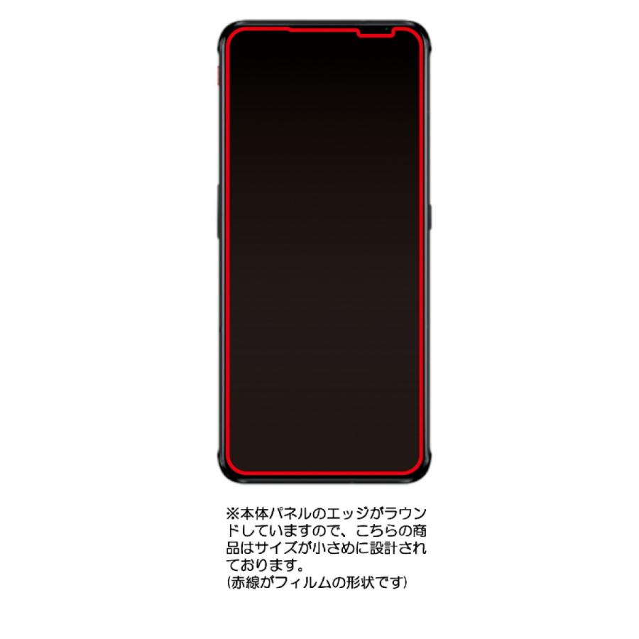 2枚セット REDMAGIC 6S Pro 用 ハーフミラー 液晶保護フィルム ポスト投函は送料無料｜mobilewin｜02