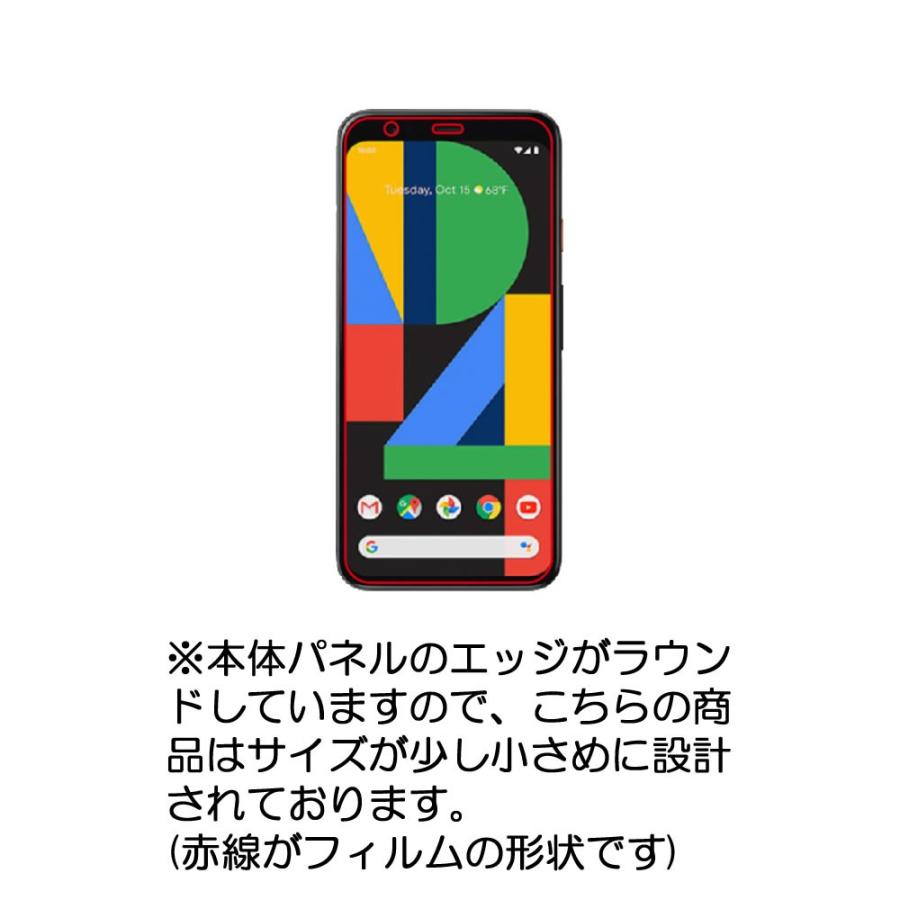 2枚セット Google Pixel 4 用 マット 反射低減 液晶保護フィルム