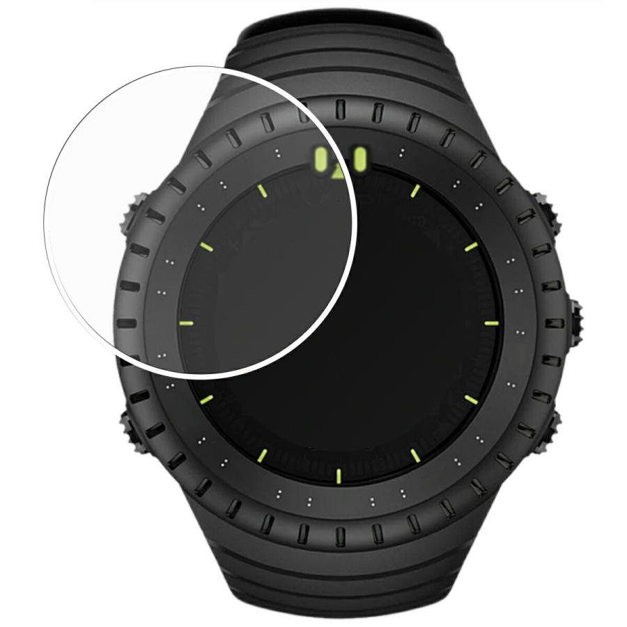 【美品】SUUNTO CORE ALL BLACK 傷防止フィルム取付 4枚セット Suunto Core All Black 用 マット(反射低減)タイプ 液晶保護