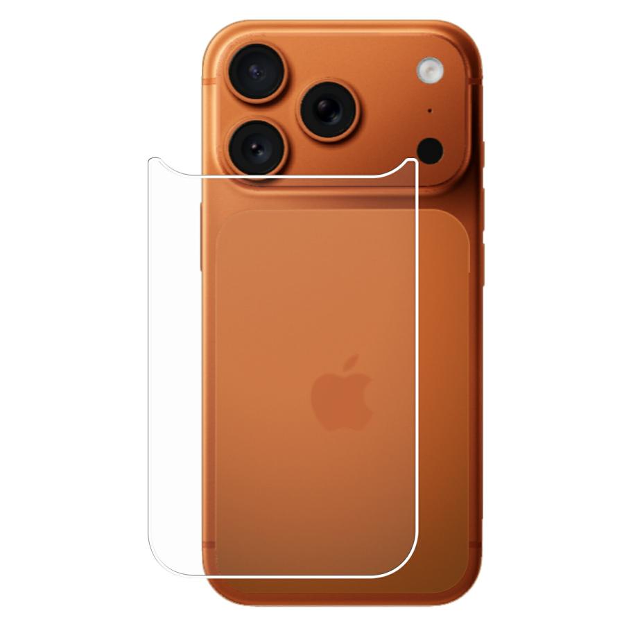iPhone 17 Pro 用 曲面対応 TPU 背面 保護 フィルム 傷修復 衝撃吸収