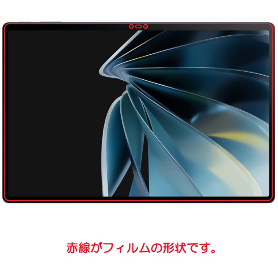 ZTE nubia Pad 3D 用 N30 すべすべ 抗菌 抗ウイルス クリアタイプ 液晶保護フィルム ポスト投函は送料無料｜mobilewin｜02