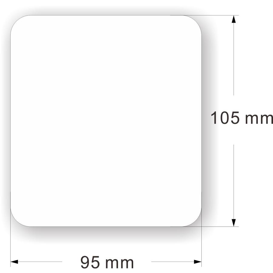 [2枚セット][ BABY IN CAR ] 車 サイン シール ステッカー ユポ素材 95mm x 105mm 厚み0.08mm [ライトブルー]｜mobilewin｜02