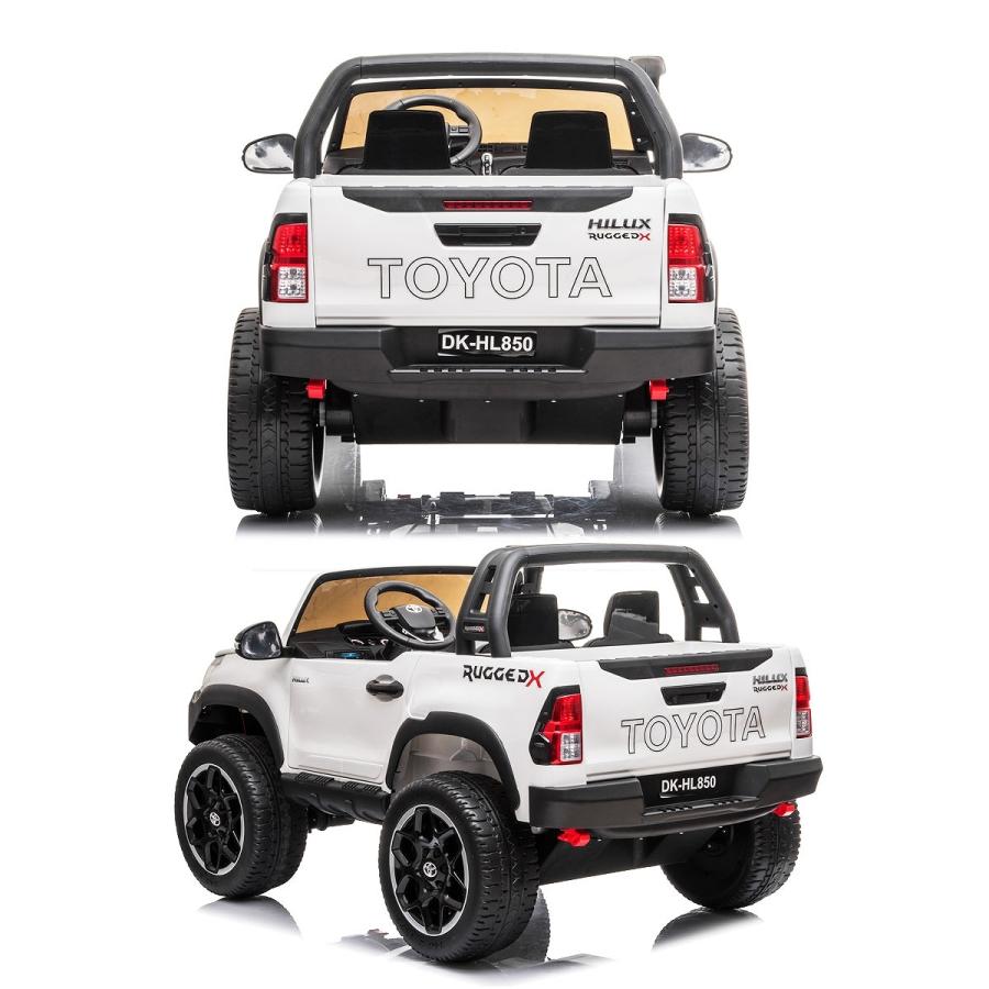 乗用玩具 乗用ラジコン Toyota Hilux Rugged X トヨタ ハイラックス ラギッド 2人乗り 大型4wd ライセンス 乗用ラジコンカー 電動ラジコン 乗用ラジコンカー Rc Hlx Mobi Style 通販 Yahoo ショッピング