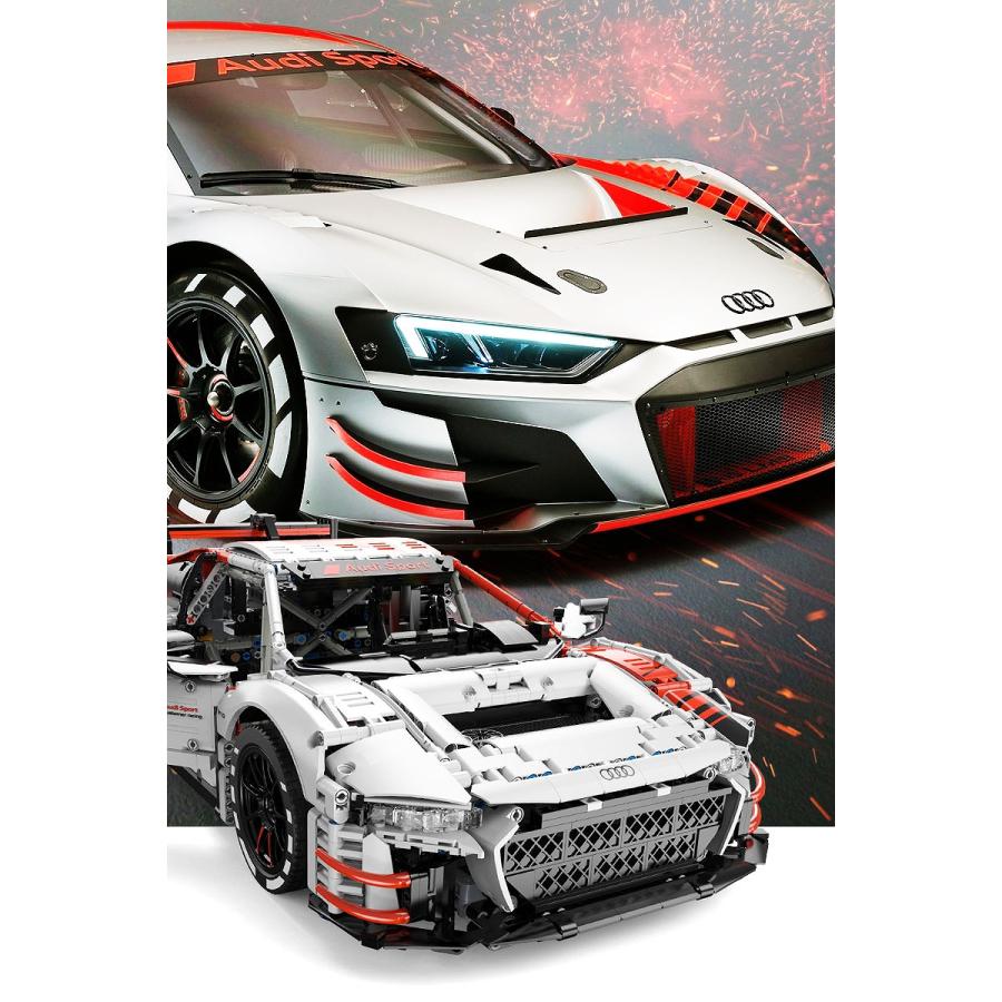 ブロック スポーツカー Audi LMS GT3 Bricks アウディ ブロックカー