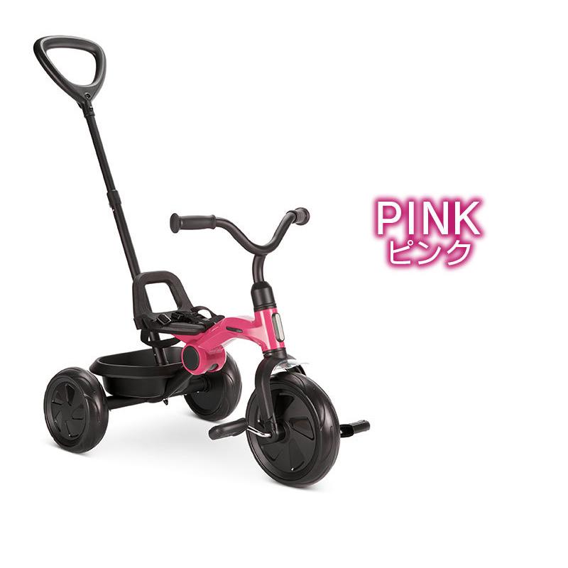 Q Play 三輪車 ピンク 外出・移動用品 Q Play 三輪車 ピンク