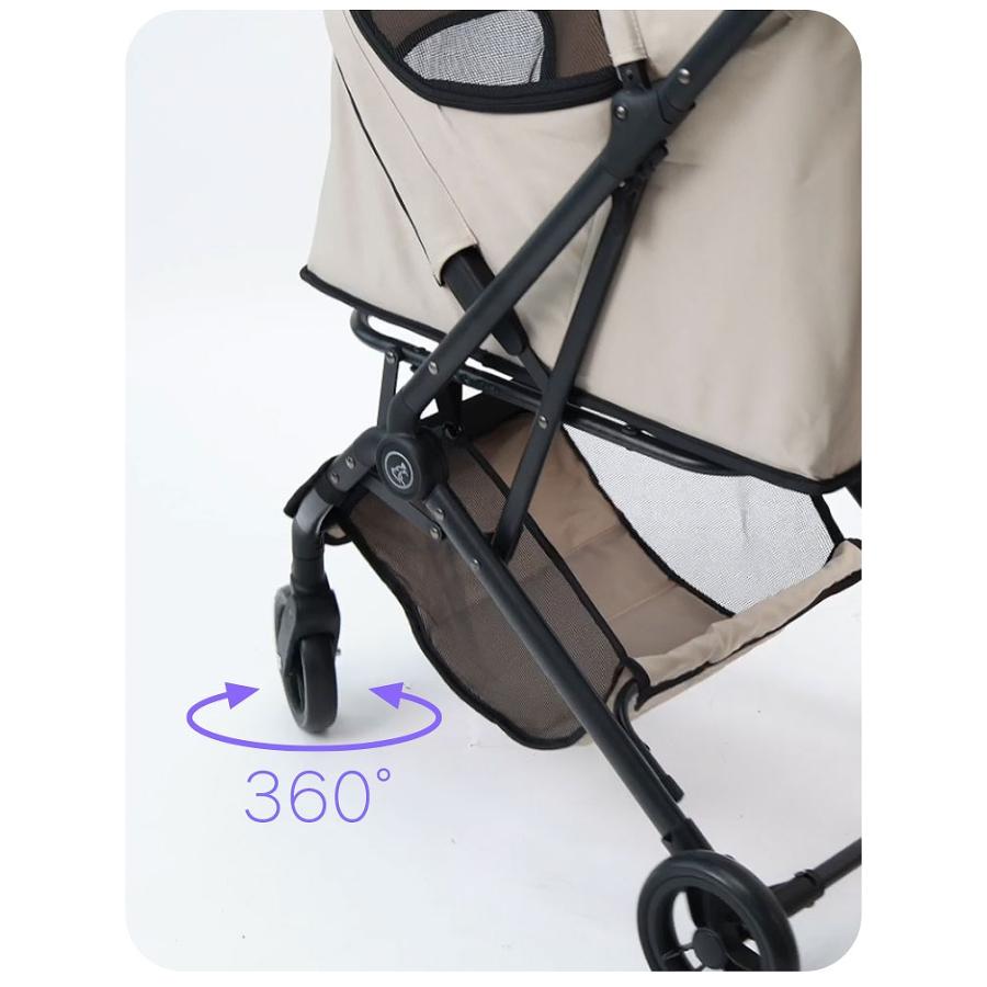 軽量 ペットカート 小型 中型 犬 4輪カート ペット キャリー 犬用