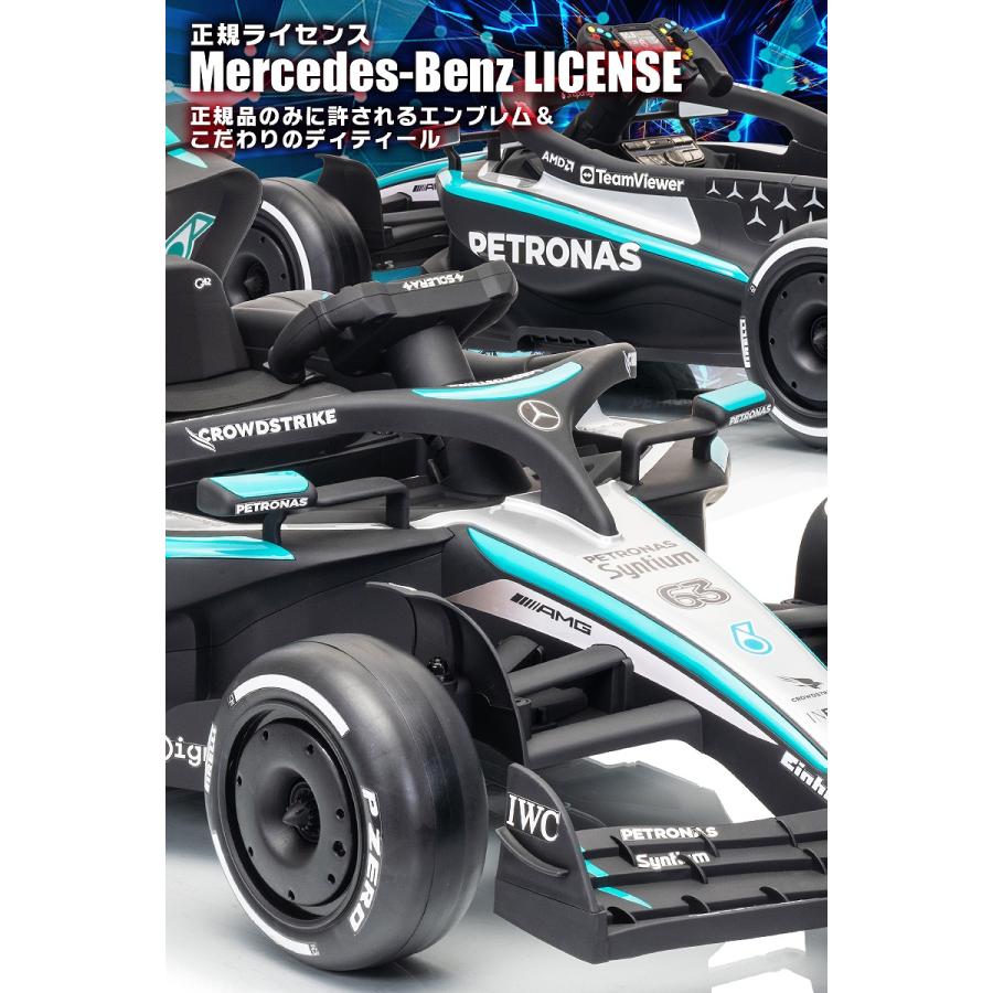乗用玩具 乗用ラジコン メルセデス AMG ペトロナス F1 BENZ Mercedes