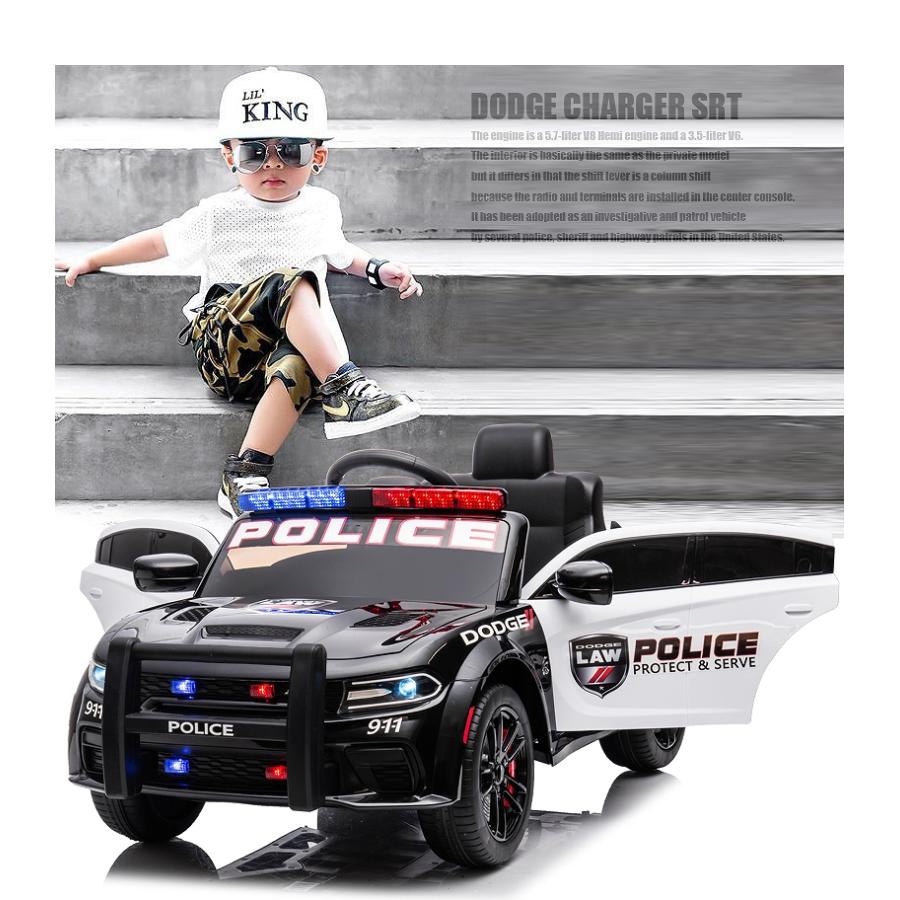 乗用玩具 乗用ラジコン はたらく車 DODGE PATROL CAR ダッジ 乗用玩具 乗用ラジコン はたらく車 DODGE PATROL CAR ダッジ
