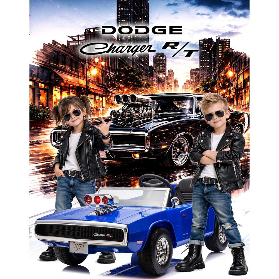 乗用玩具 乗用ラジコン 大型 DODGE CHARGER R/T 1970 スーパー