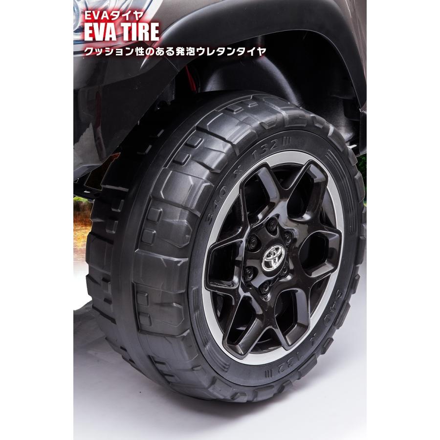 乗用ラジコン　ハイラックス　RUGGED X　4wd Lamborghini 乗用玩具 乗用ラジコン TOYOTA HILUX RUGGED X
