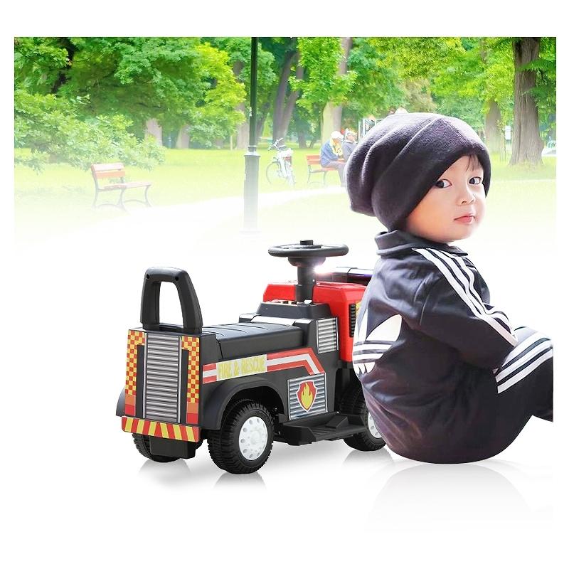 乗用玩具 電動乗用玩具 消防車 ファイアートラック Fire Truck 働く車 はたらくくるま 簡単操作可能な電動カー 電動乗用玩具 子供が乗れる 送料無料 Rd Ft モビマックス 通販 Yahoo ショッピング