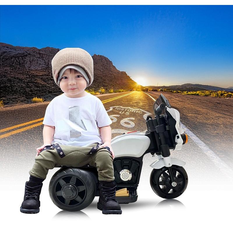 乗用玩具 電動乗用玩具 ハーレースタイル バイク American bike 簡単