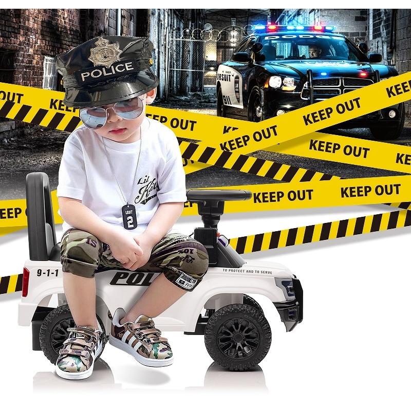 足けり 乗用玩具 パトロールカー PATROL CAR POLICE 9-1-1 パトカー