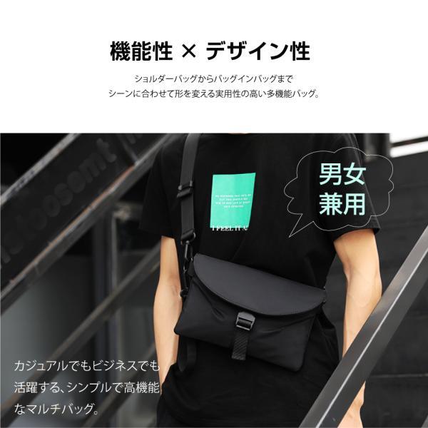 ウエストバッグ 5ポケットウエストポーチ ボディバッグ 男女兼用 大