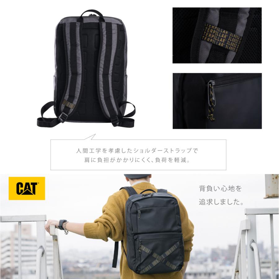 cat キャタピラー リュック ビジネスリュック リュックサック デイパック メンズ レディース バイク 通勤 通学 出張 旅行 収納