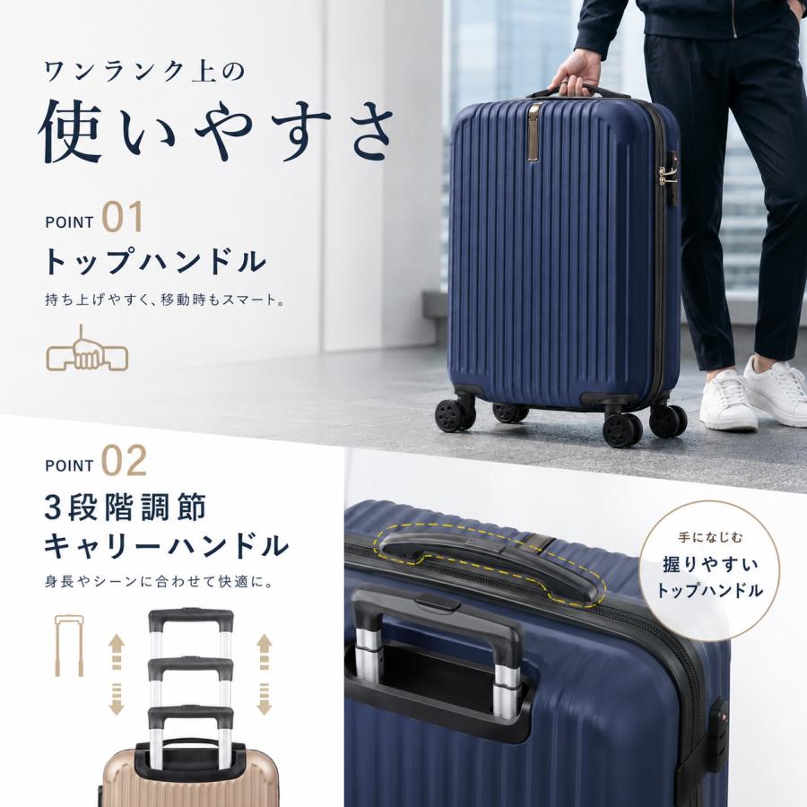 スーツケース キャリーケース 爆買【タイムセール】sサイズ TSAロック