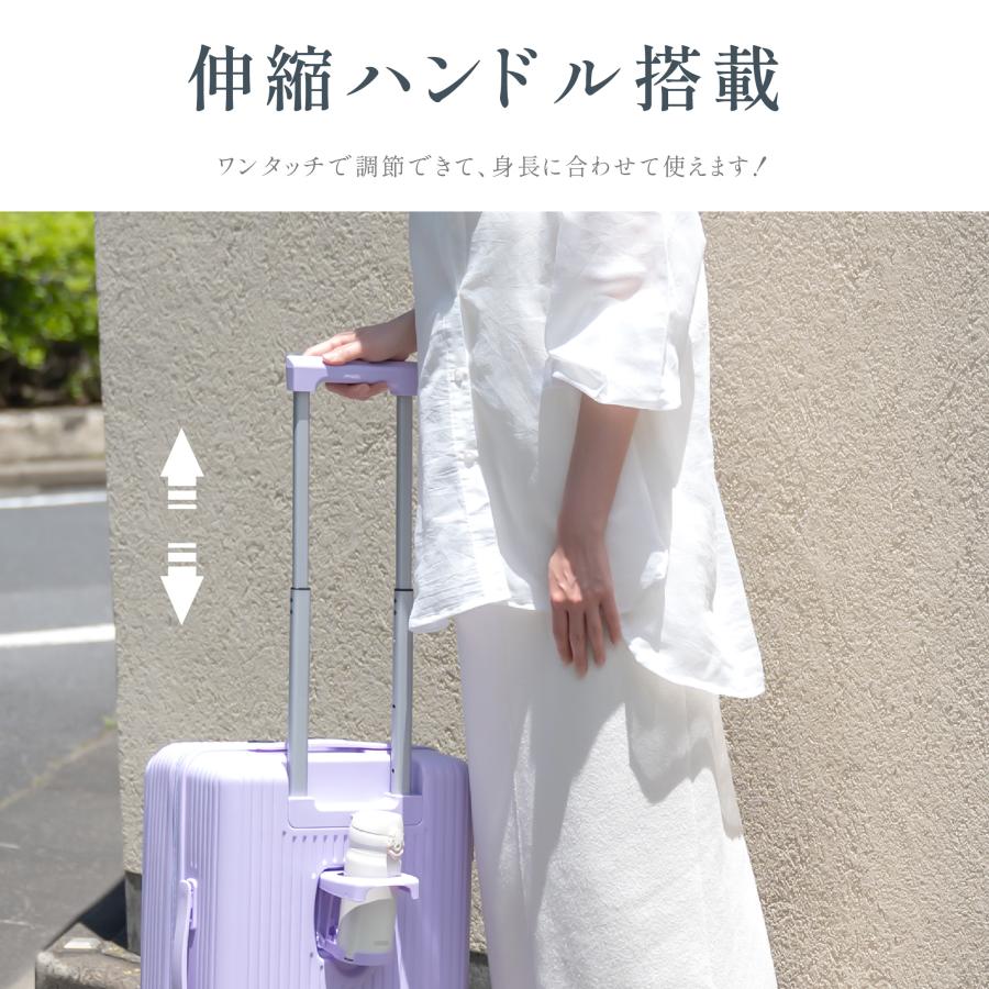 スーツケース キャリーケース 爆買 前開き Sサイズ 小型 USBポート付き