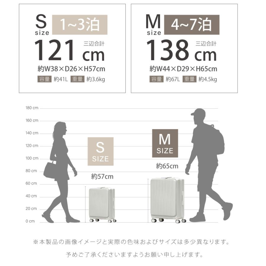【特価セール】多機能キャリーケース Sサイズ 41L 1～3泊 フロントオープン キャリーケース Sサイズ 41L フロントオープン スーツケース キャリー