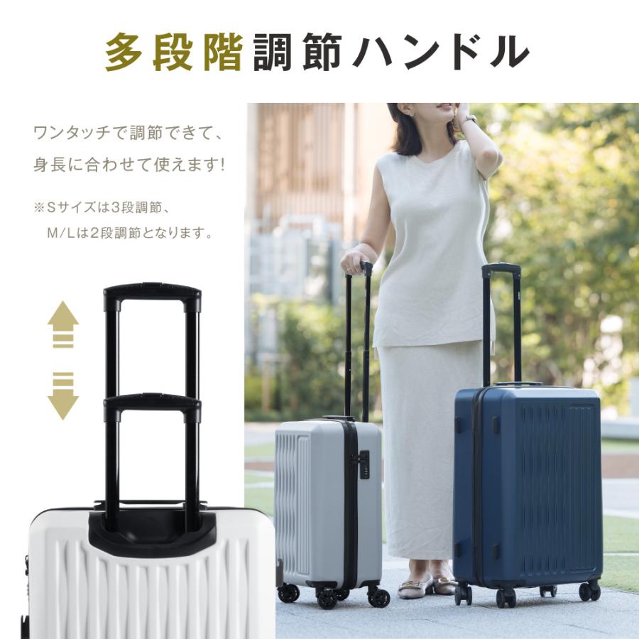 ☆限定P15倍☆】 スーツケース キャリーケース 機内持ち込み S/M/L