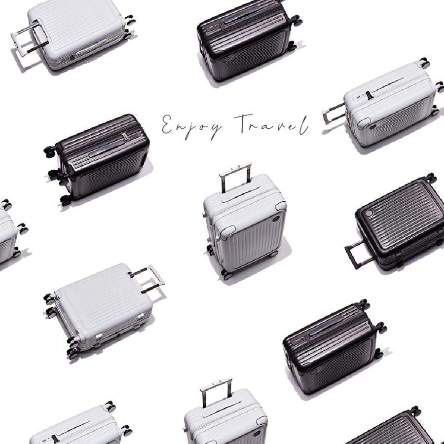 スーツケース キャリーケース 爆買 機内持ち込み キャリーバッグ S/M/Lサイズ キャスター取り外し USBポート付き 360回転 ダブルキャスター カップホルダー付きの画像