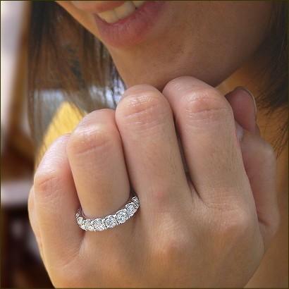 ダイヤモンド リング スイートテン エタニティリング 2ct VSクラス G-H