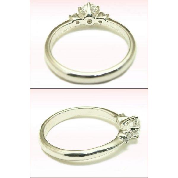 ダイヤモンド リング プラチナ900 GIA 鑑定書付 0.3ct Dカラー VS1-IF 